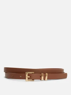 Square-Buckle Belt|Primark Best