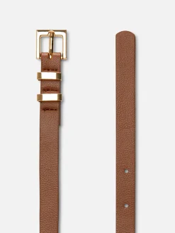 Square-Buckle Belt|Primark Best