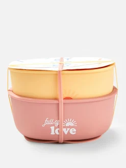 Stacey Solomon 2-Pack Silicone Bowls|Primark Outlet