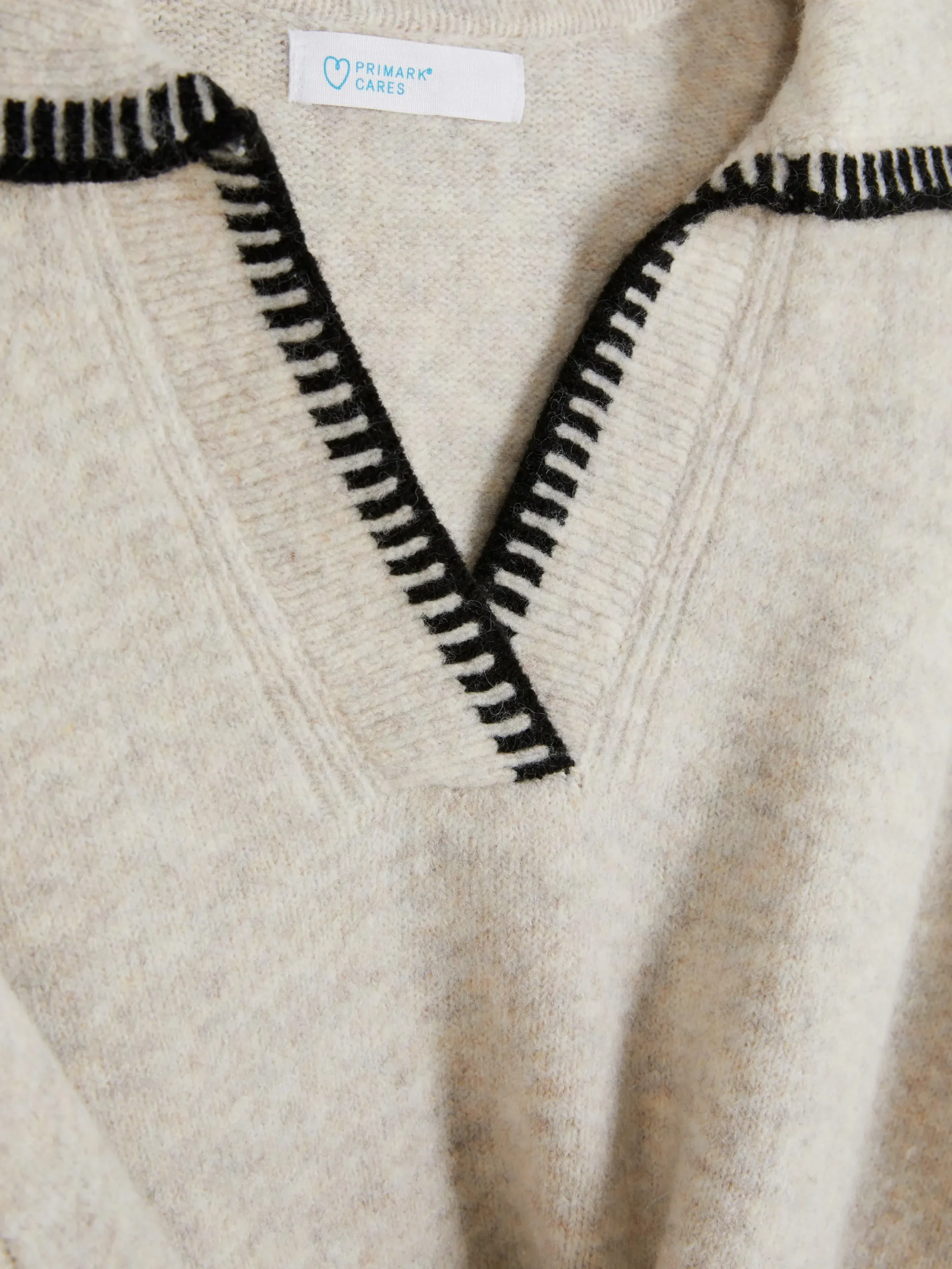 Stitch Collar Sweater|Primark Sale