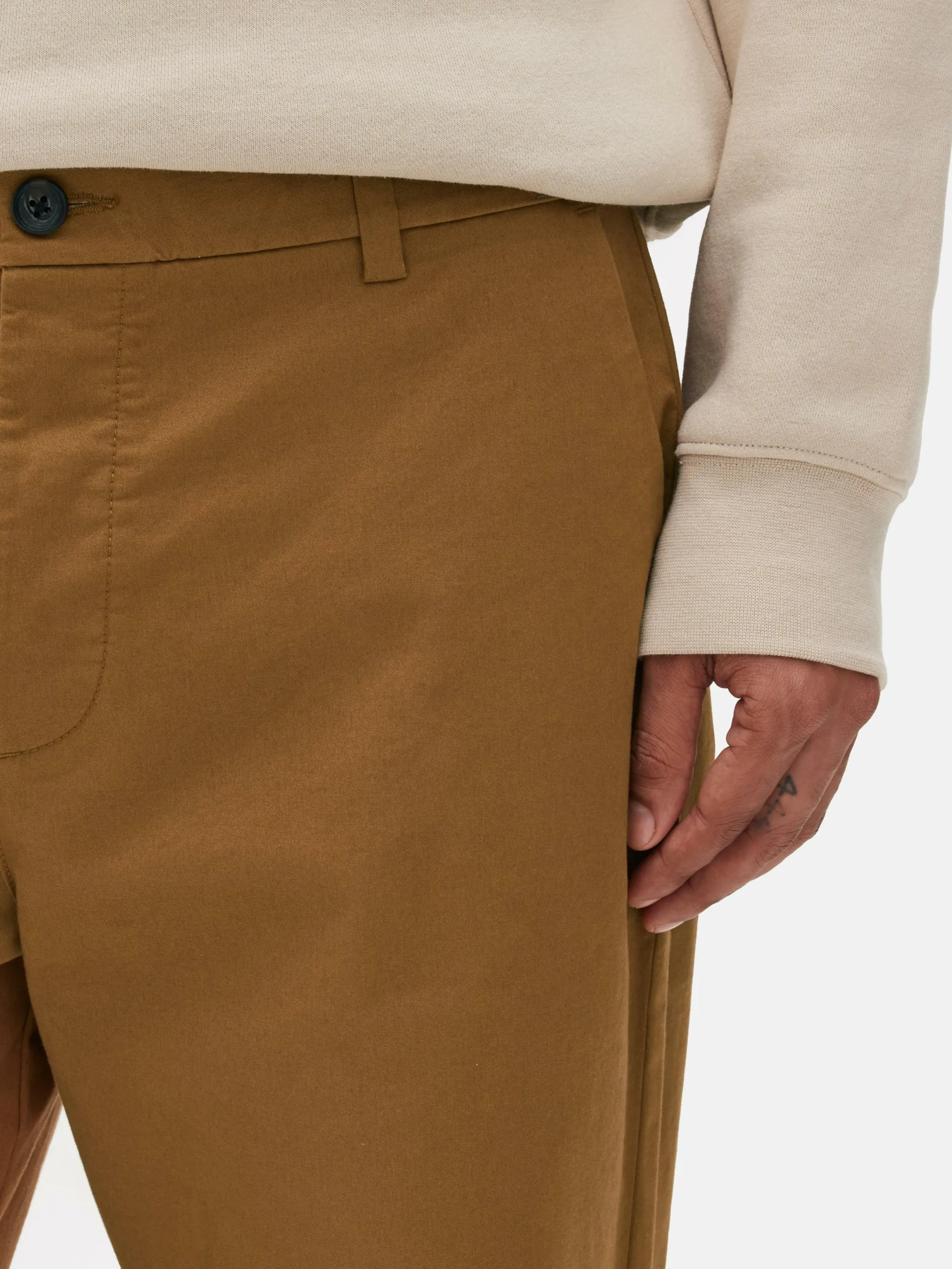 Straight Fit Chinos|Primark Hot