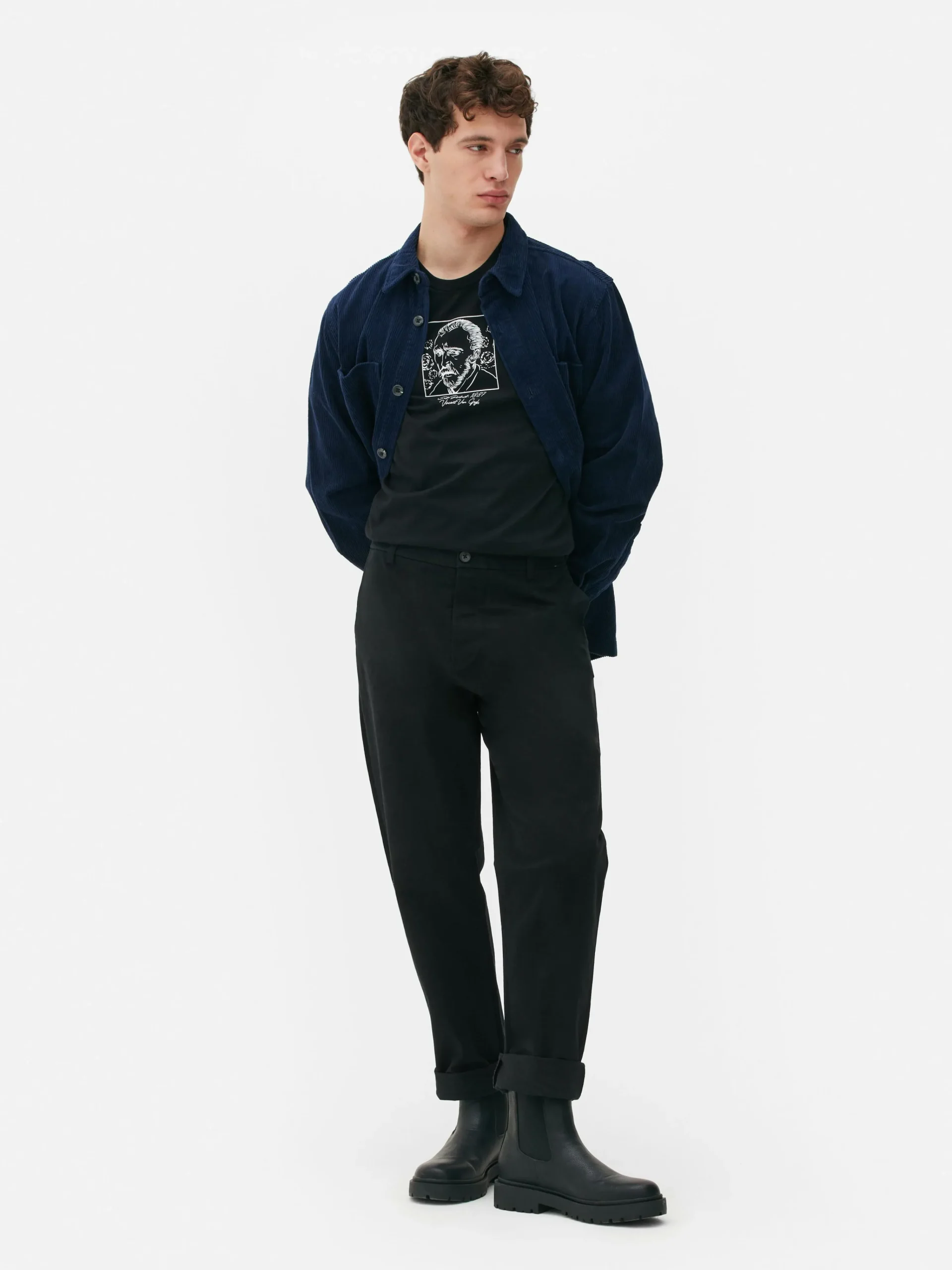 Straight Fit Chinos|Primark Outlet