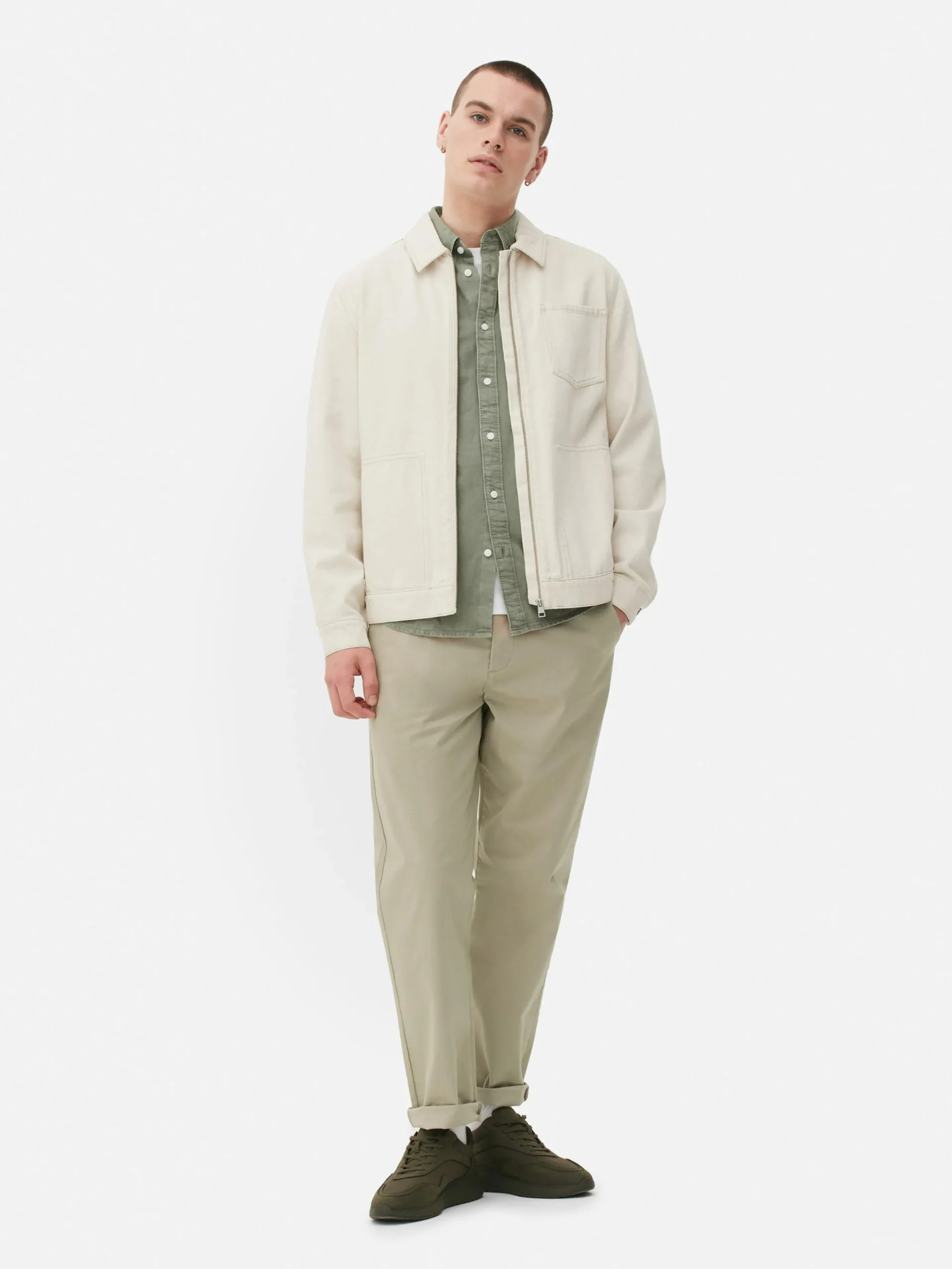 Straight Fit Chinos|Primark Hot