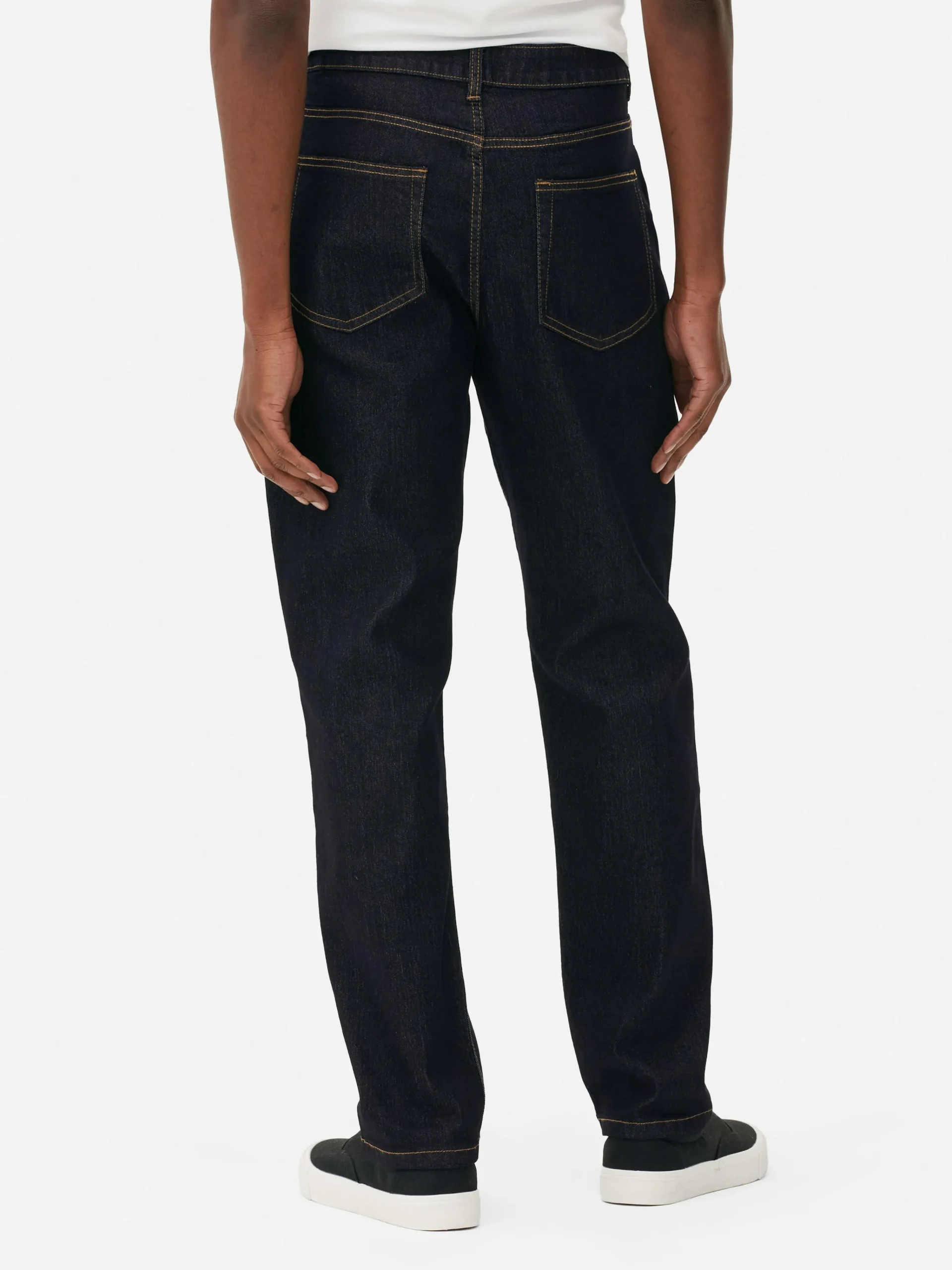 Straight Fit Denim Jeans|Primark Hot