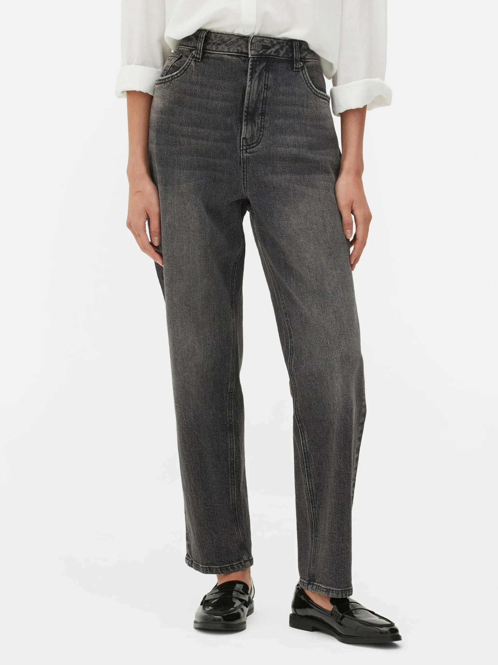 Straight Leg Slim Jeans|Primark