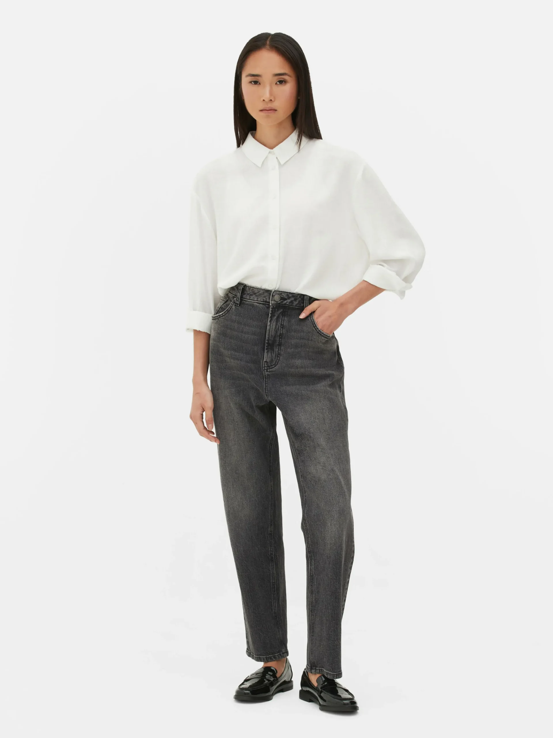 Straight Leg Slim Jeans|Primark