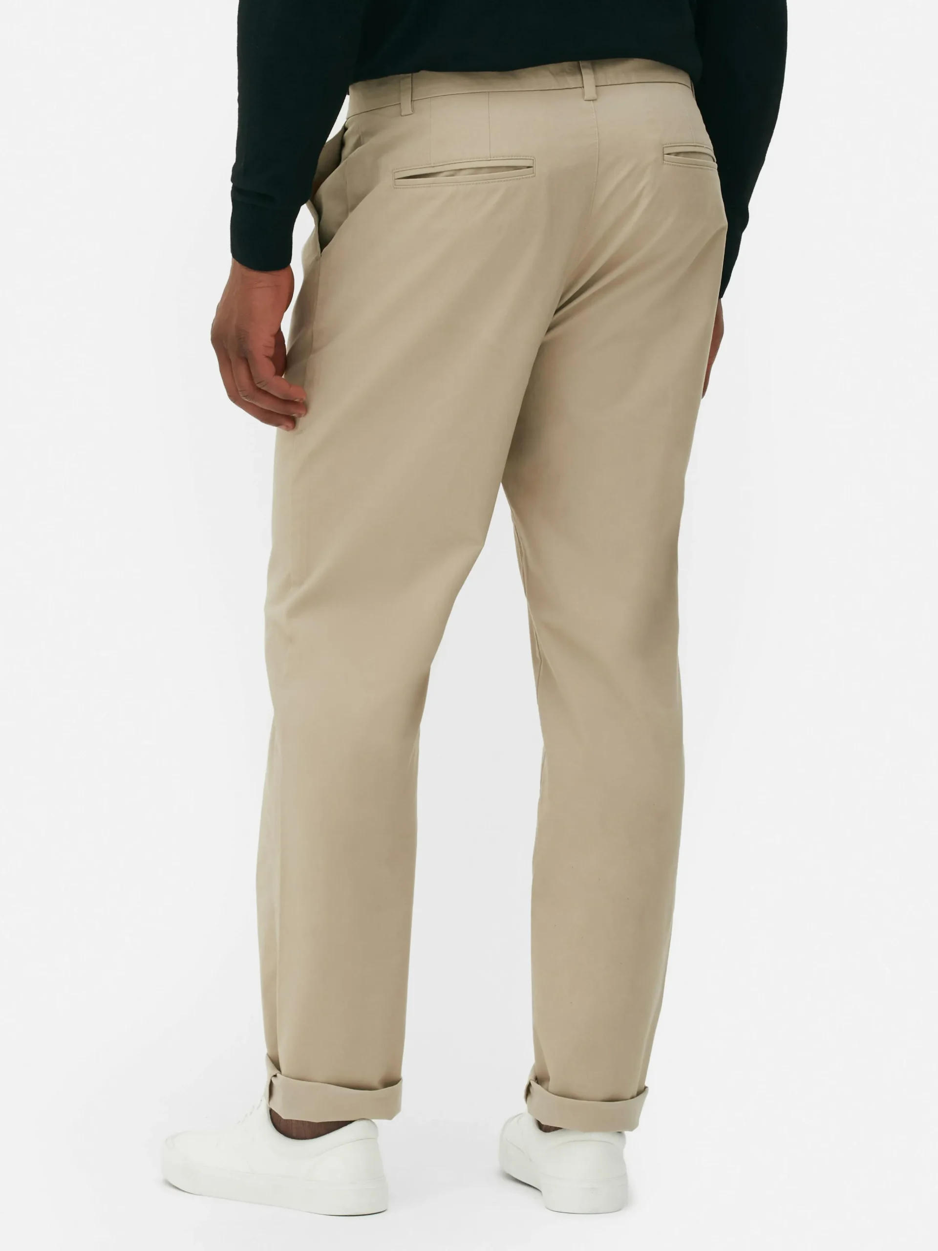 Straight Leg Stretch Chinos|Primark Discount
