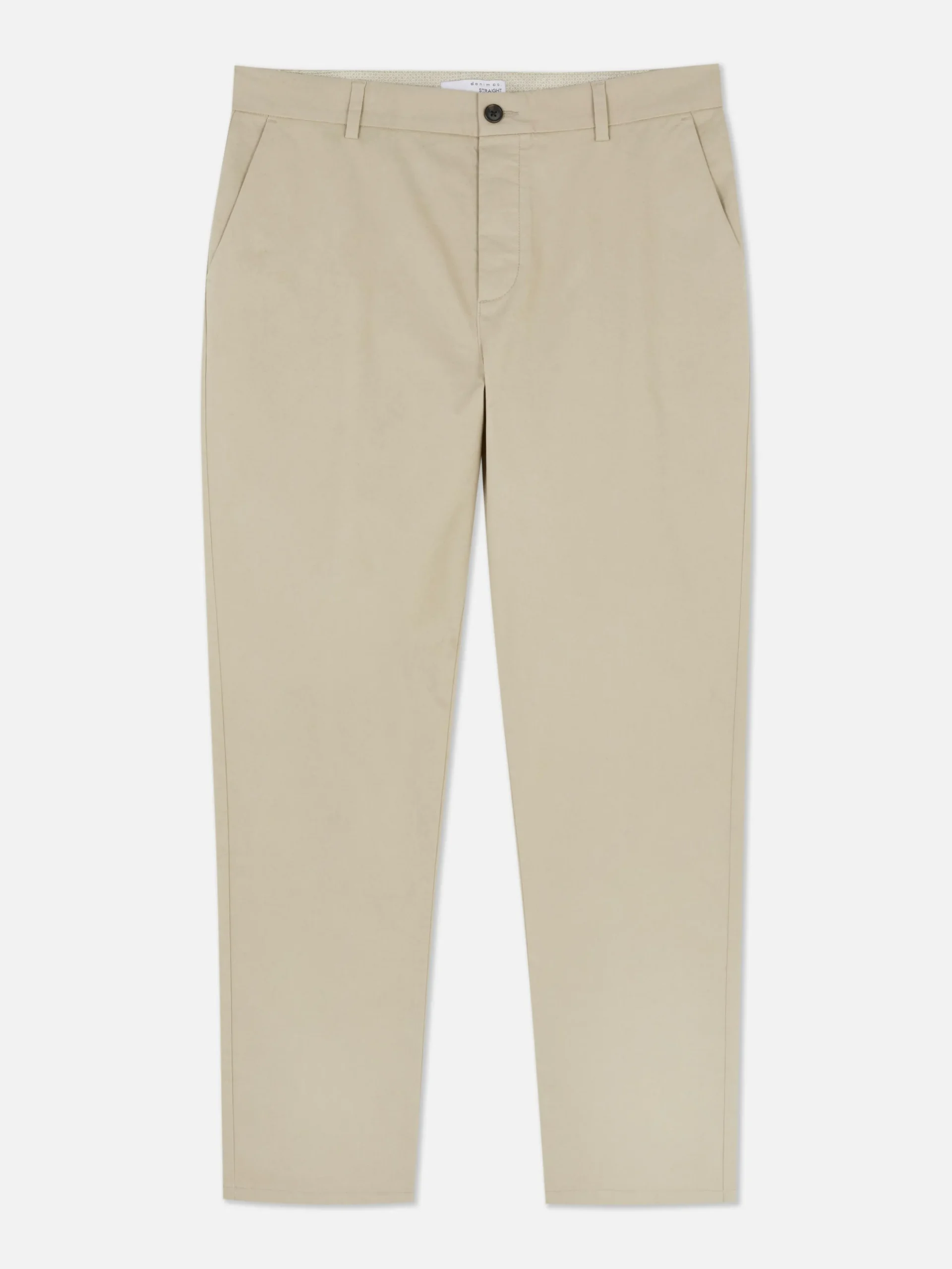 Straight Leg Stretch Chinos|Primark Discount