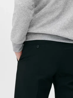Straight Leg Twill Pants|Primark New