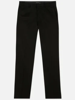 Straight Leg Twill Pants|Primark New