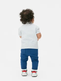 Straight Leg Twill Pants|Primark New