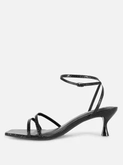 Strappy Kitten Heels|Primark Hot