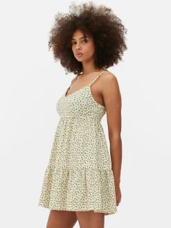 Strappy Tiered Sundress|Primark Outlet