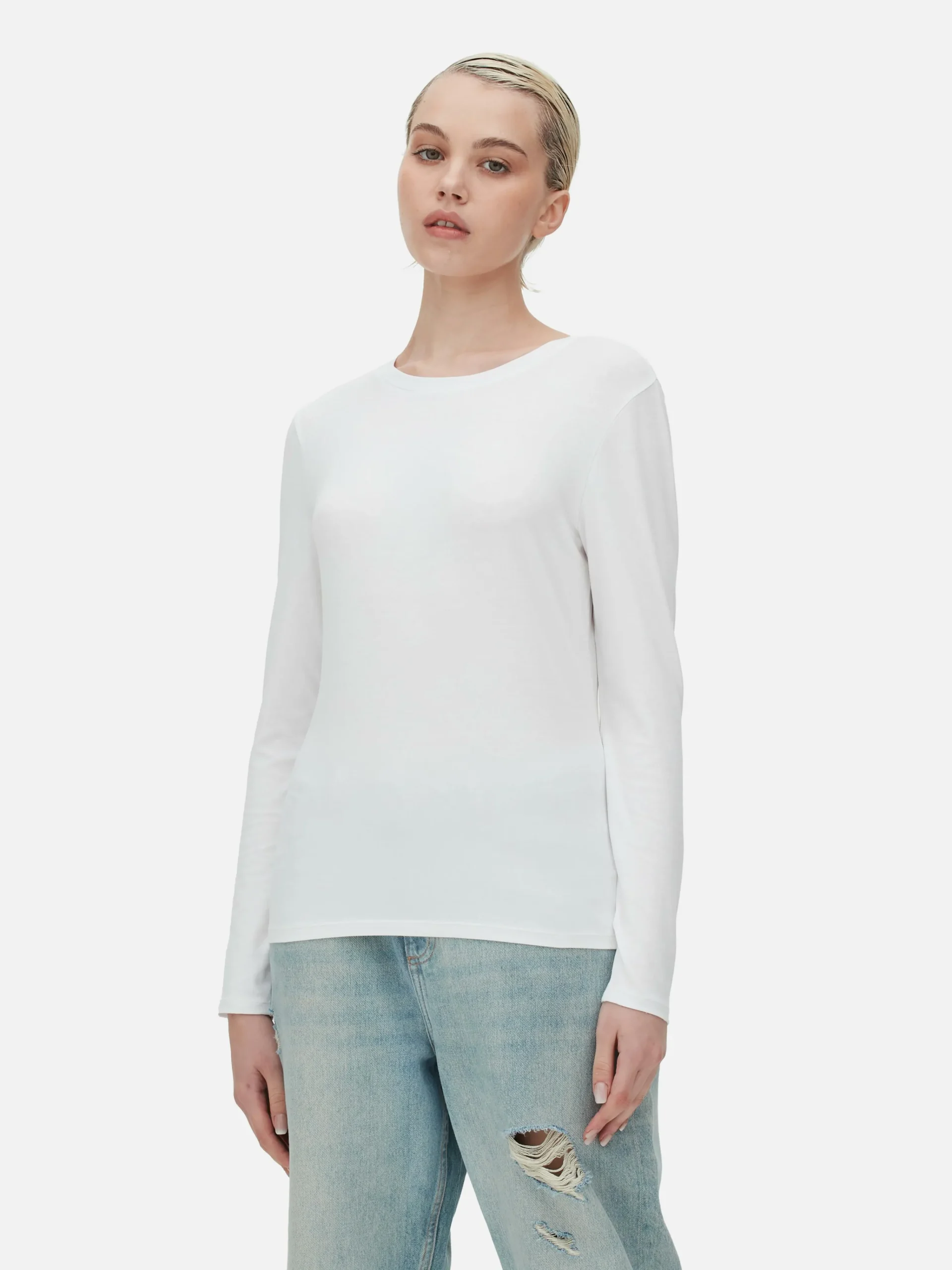 Stretch Long Sleeve Top|Primark Discount