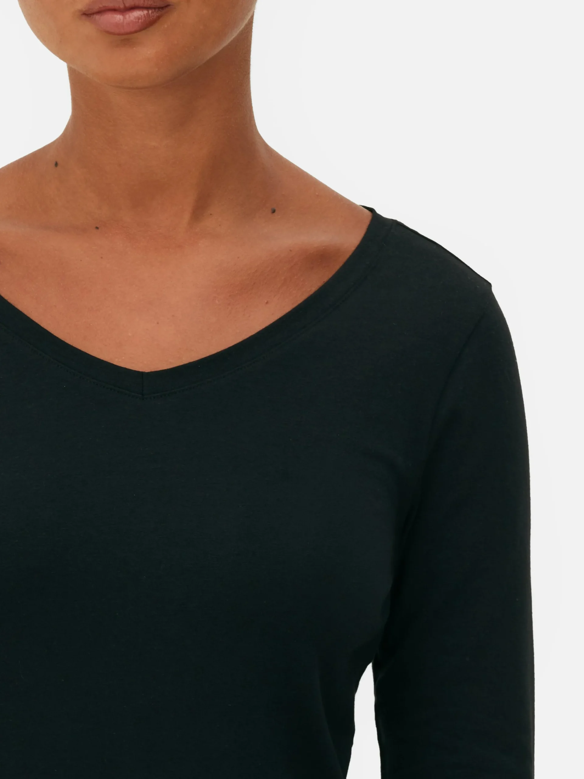 Stretch Long Sleeve T-Shirt|Primark