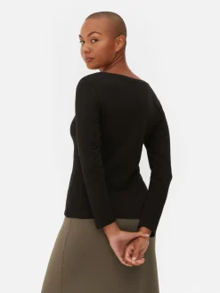 Stretch Long Sleeve T-Shirt|Primark
