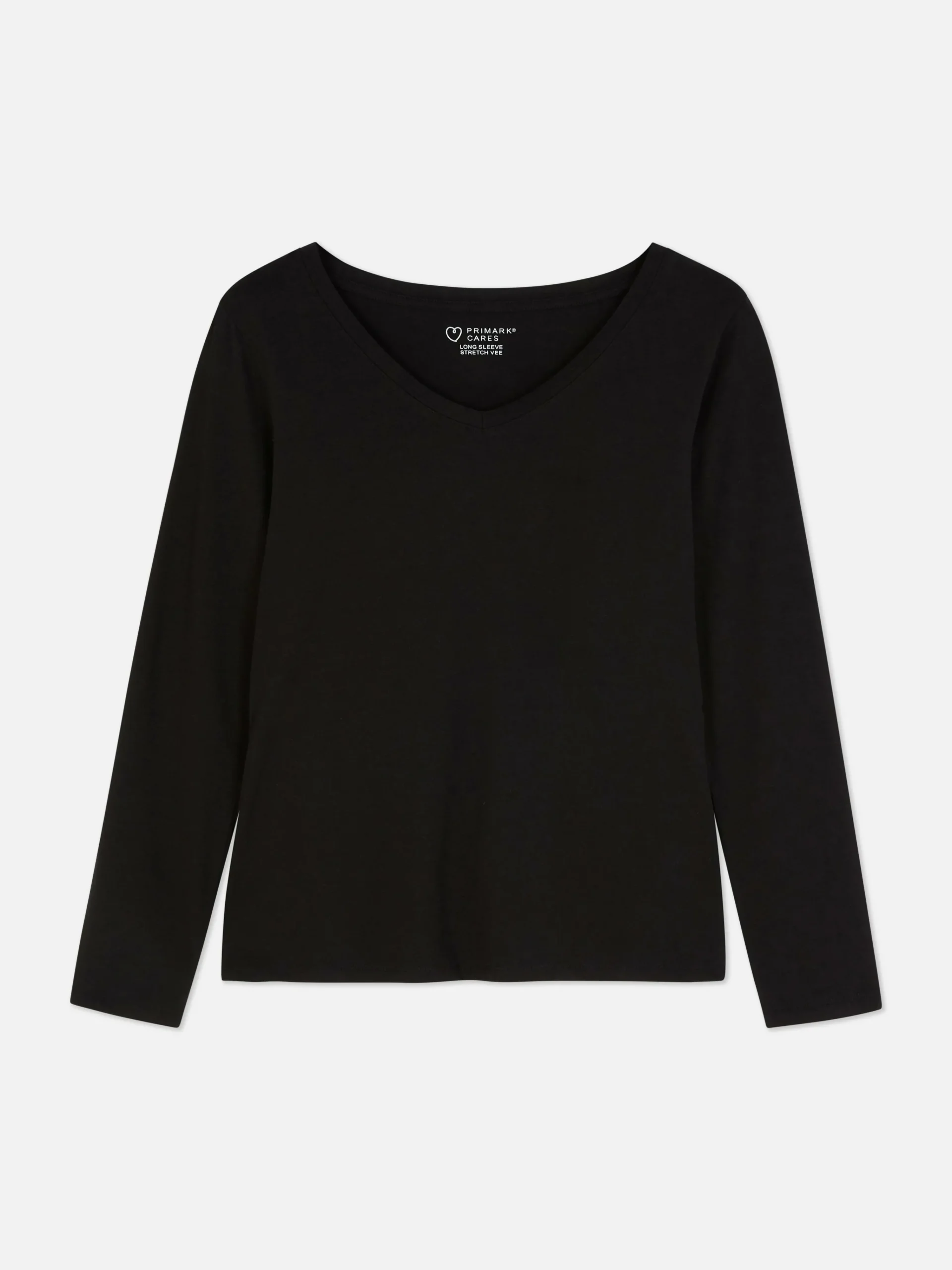 Stretch Long Sleeve T-Shirt|Primark