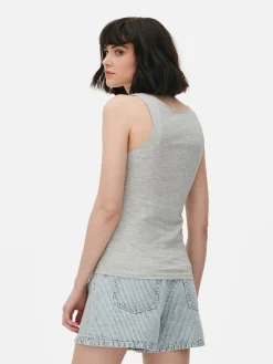 Stretch Scoop Neck Tank|Primark Best