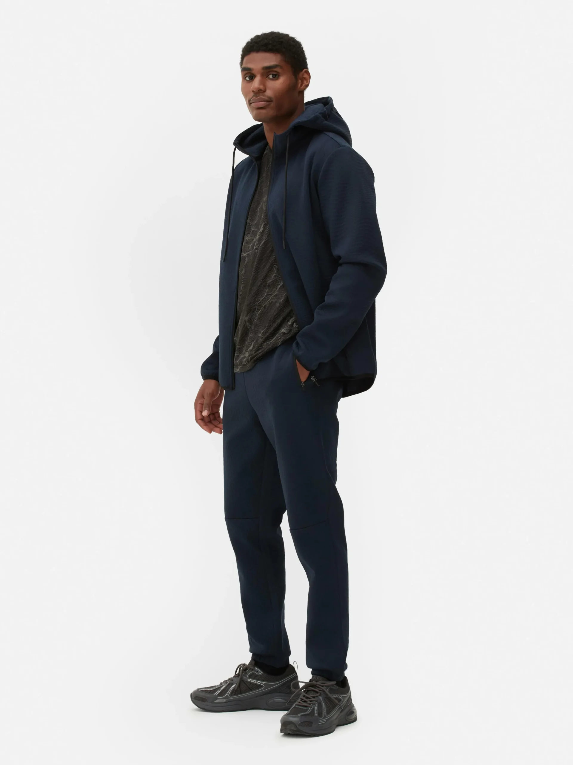 Stretch Waist Textured Joggers|Primark Hot