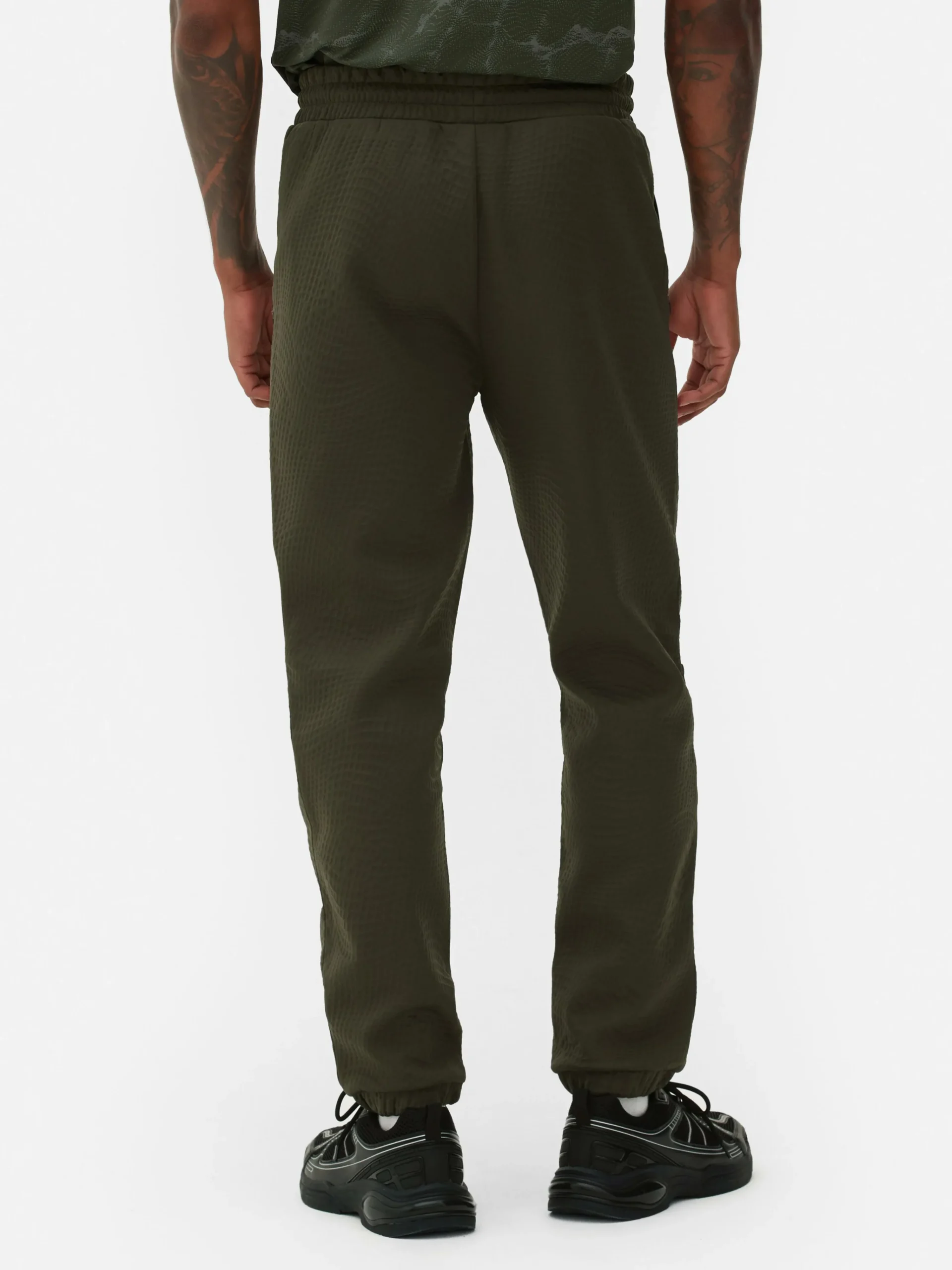 Stretch Waist Textured Joggers|Primark Hot