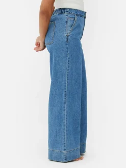 Stretch Wide Leg Jeans|Primark Online