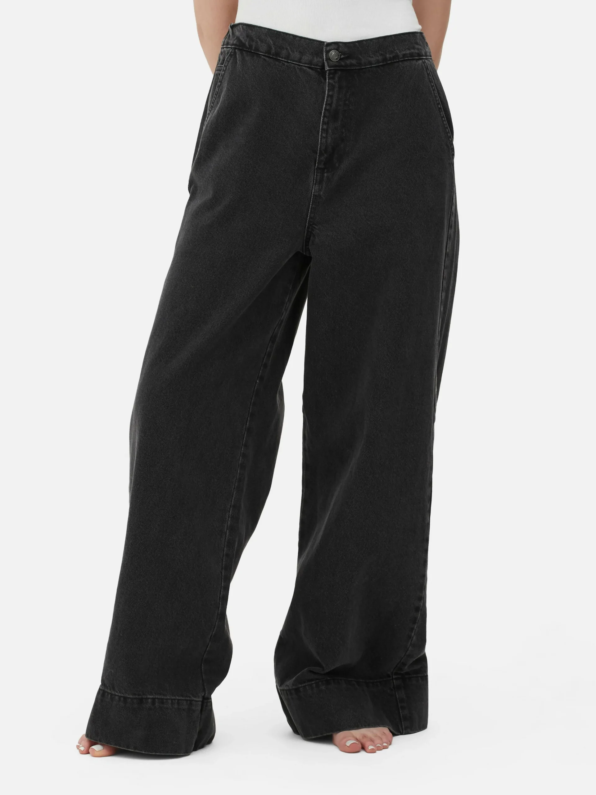 Stretch Wide Leg Jeans|Primark Online