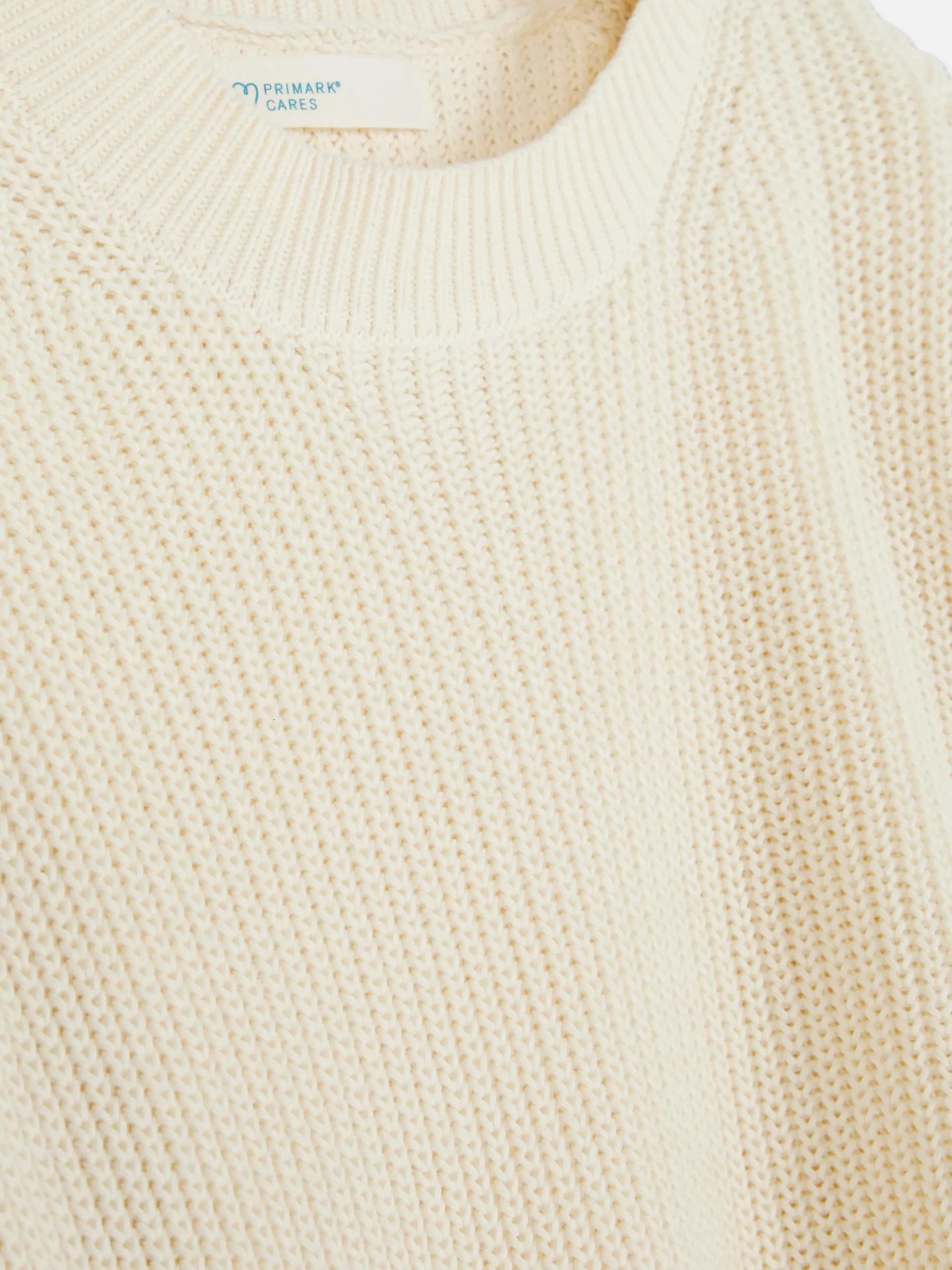 Striped Button Detail Sweater|Primark Outlet