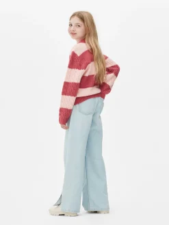 Striped Cable Knit Sweater|Primark Sale