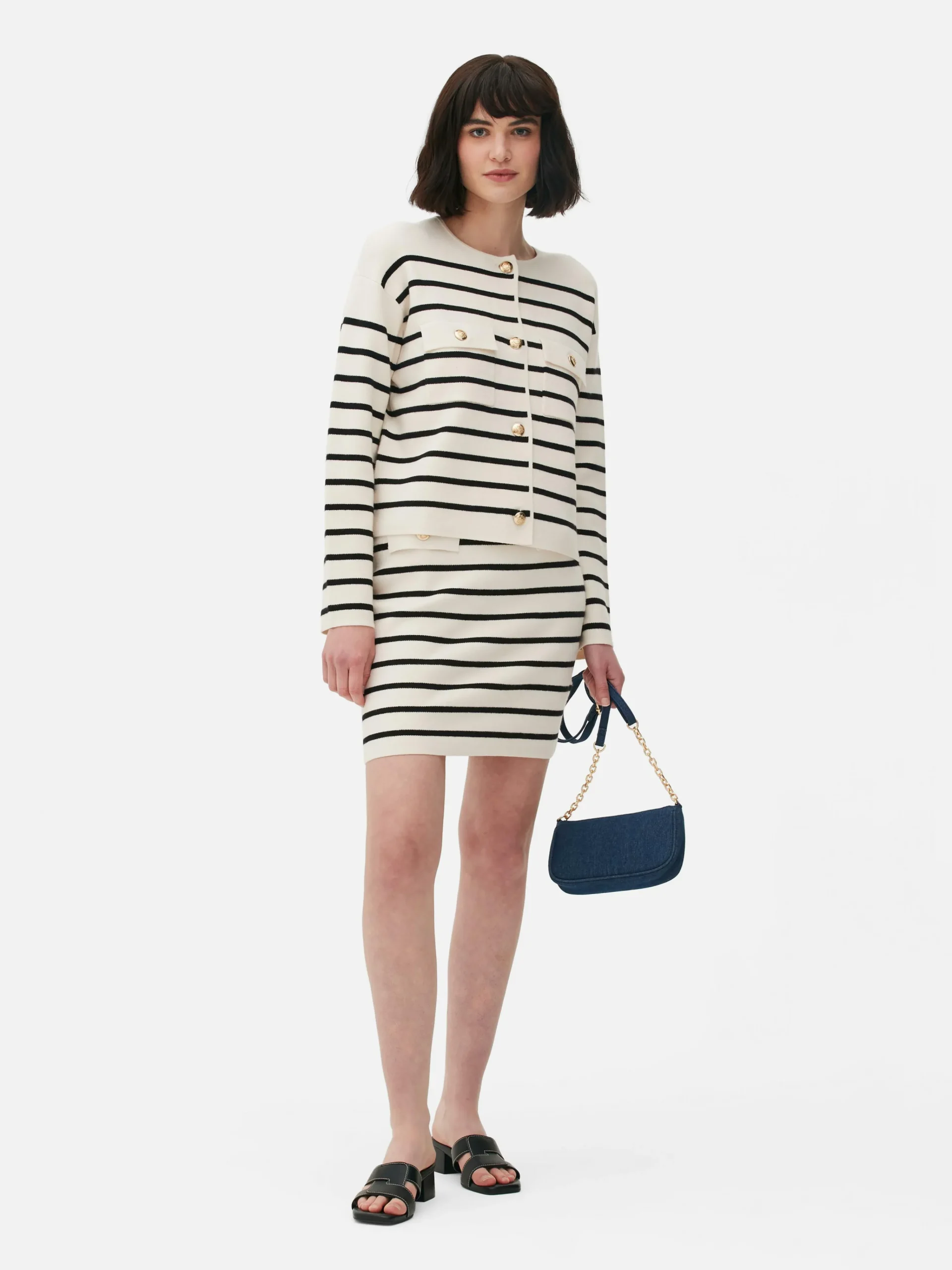 Striped Cardigan|Primark Hot