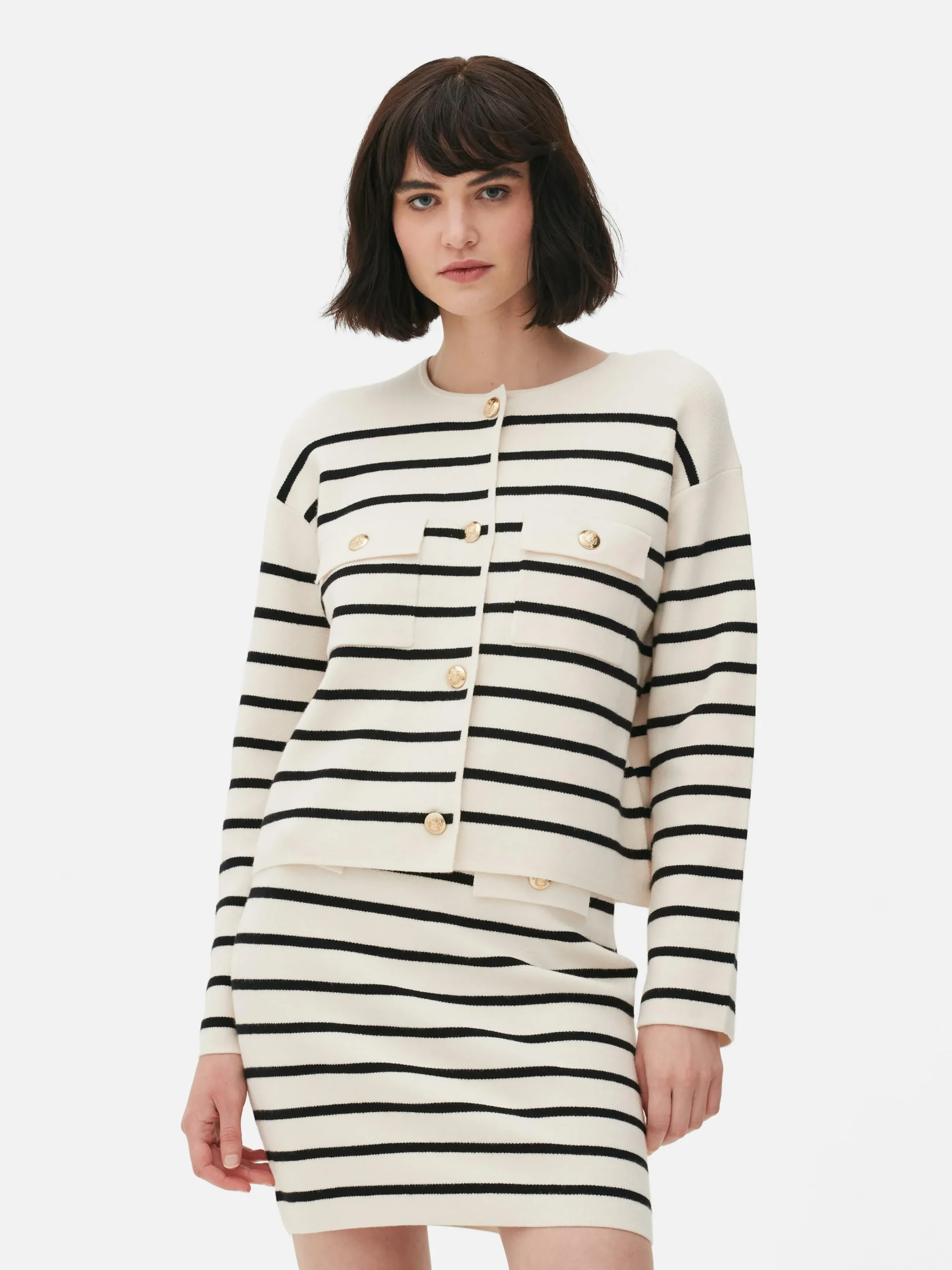 Striped Cardigan|Primark Hot