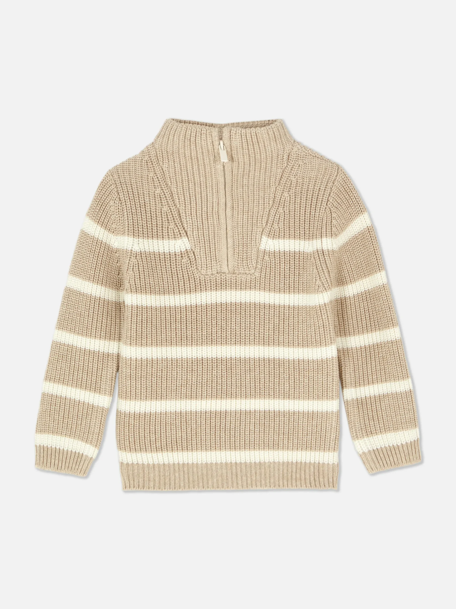 Striped Funnel Neck Sweater|Primark Hot