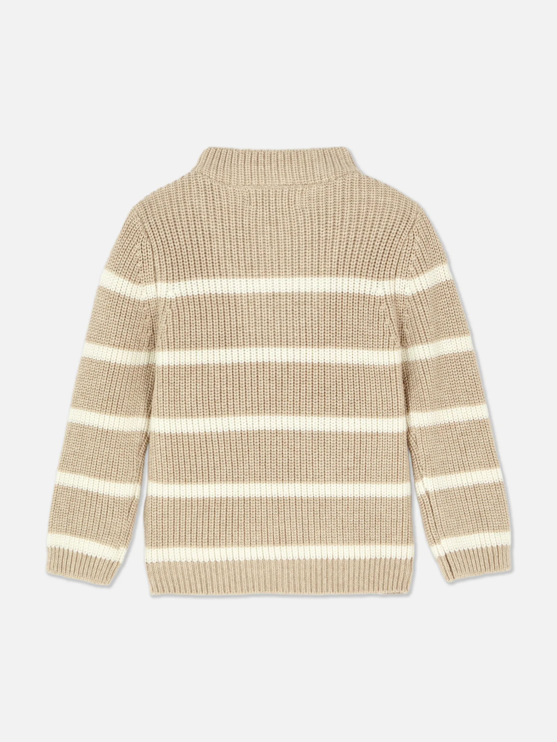 Striped Funnel Neck Sweater|Primark Hot