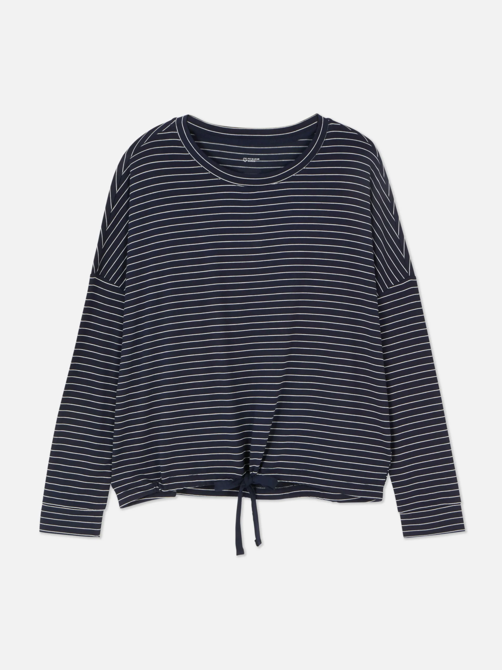 Striped Long Sleeve Pajama Top|Primark Best