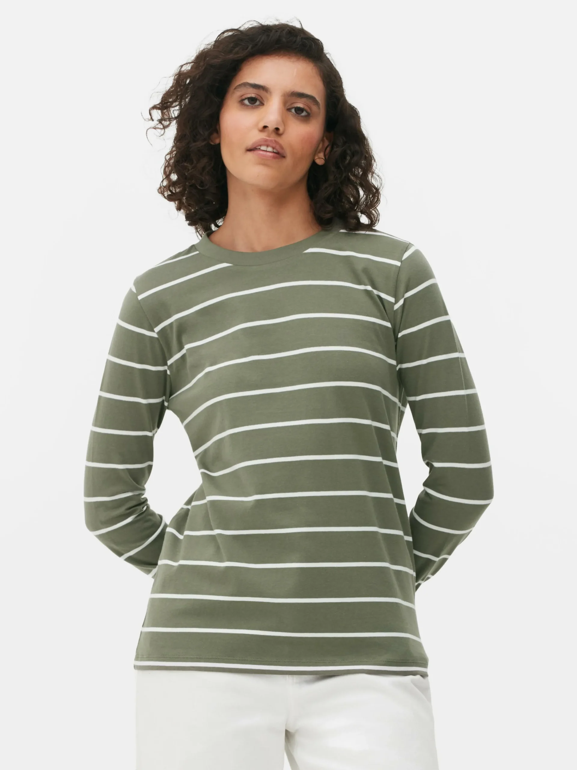 Striped Long Sleeve Top|Primark Best
