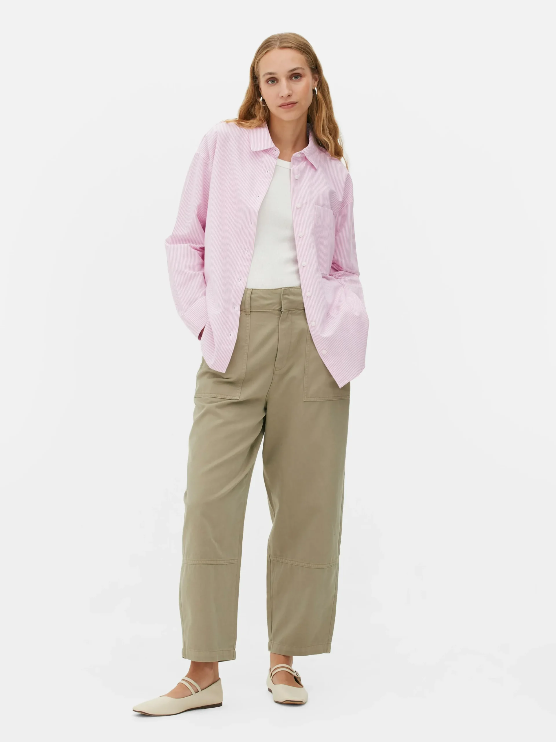 Striped Oxford Shirt|Primark Online