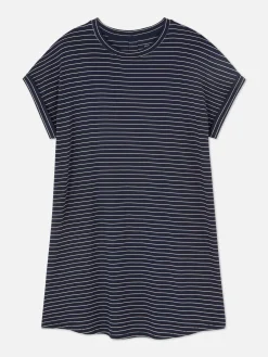 Striped Sleep Tee|Primark