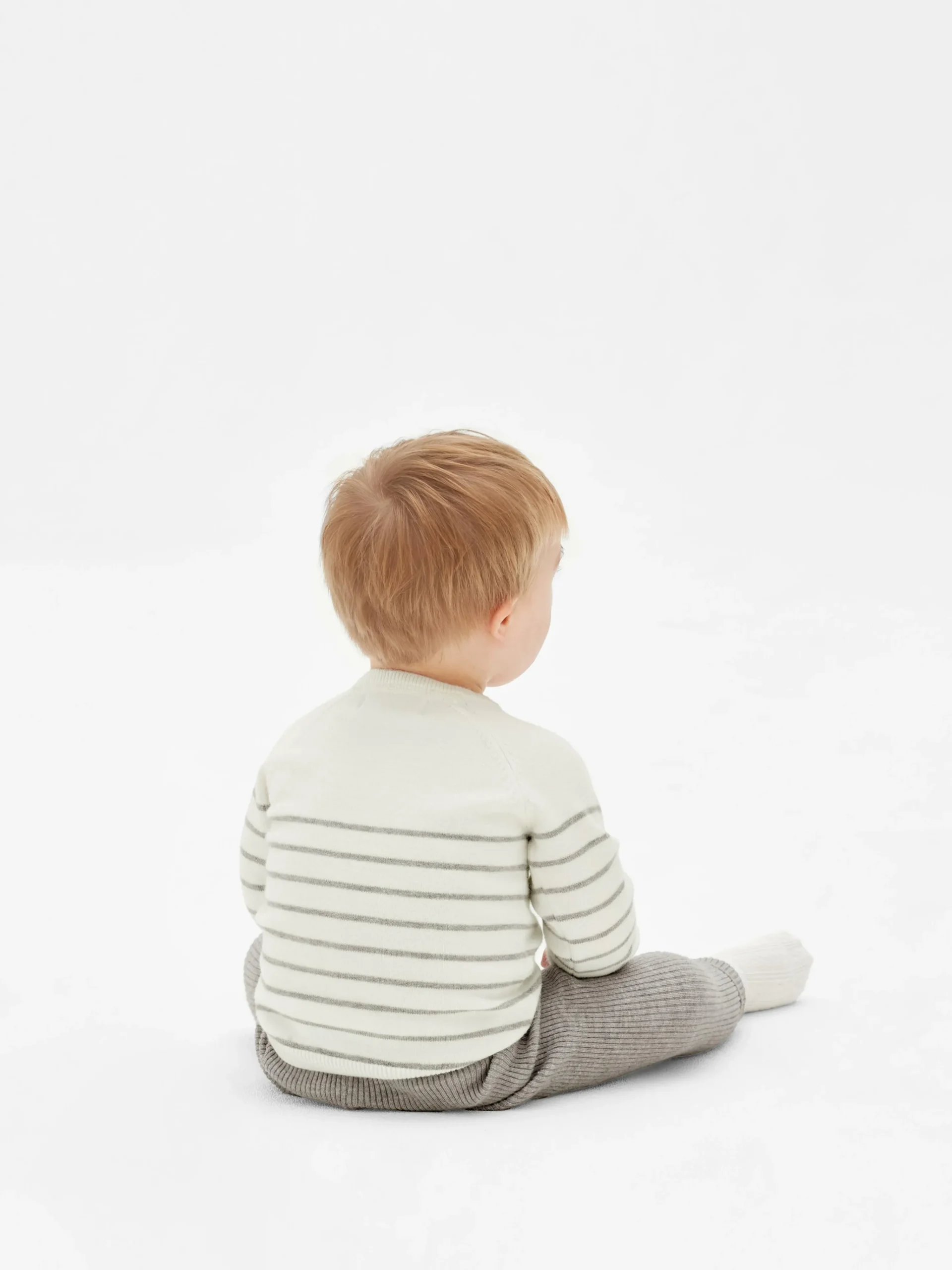 Striped Sweater And Leggings Set|Primark Outlet