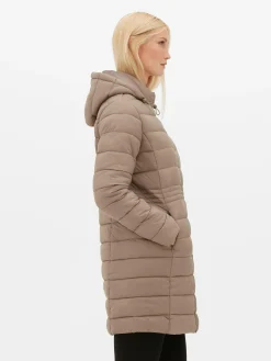 Super Light Longline Puffer Jacket|Primark Clearance