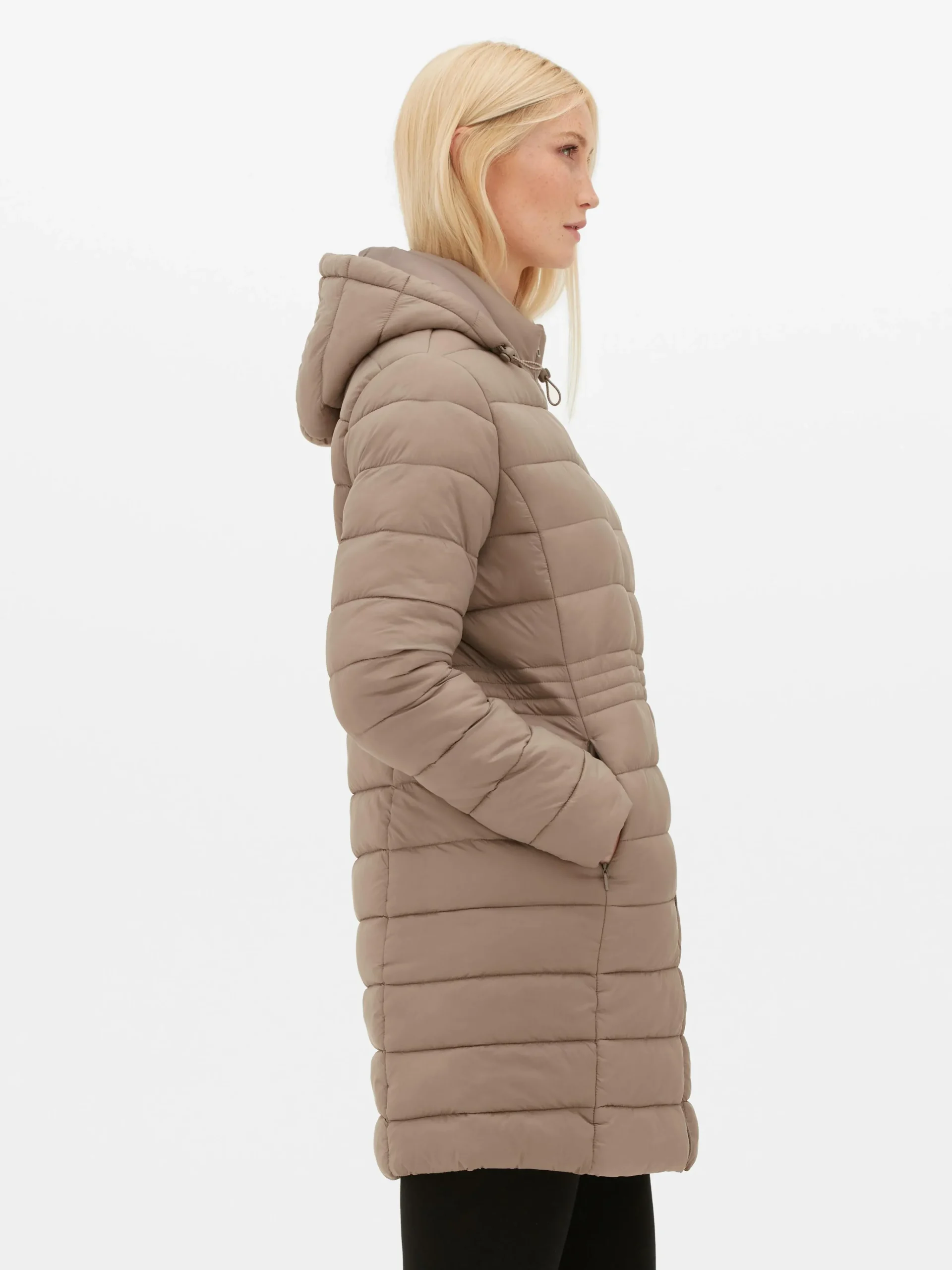 Super Light Longline Puffer Jacket|Primark Clearance