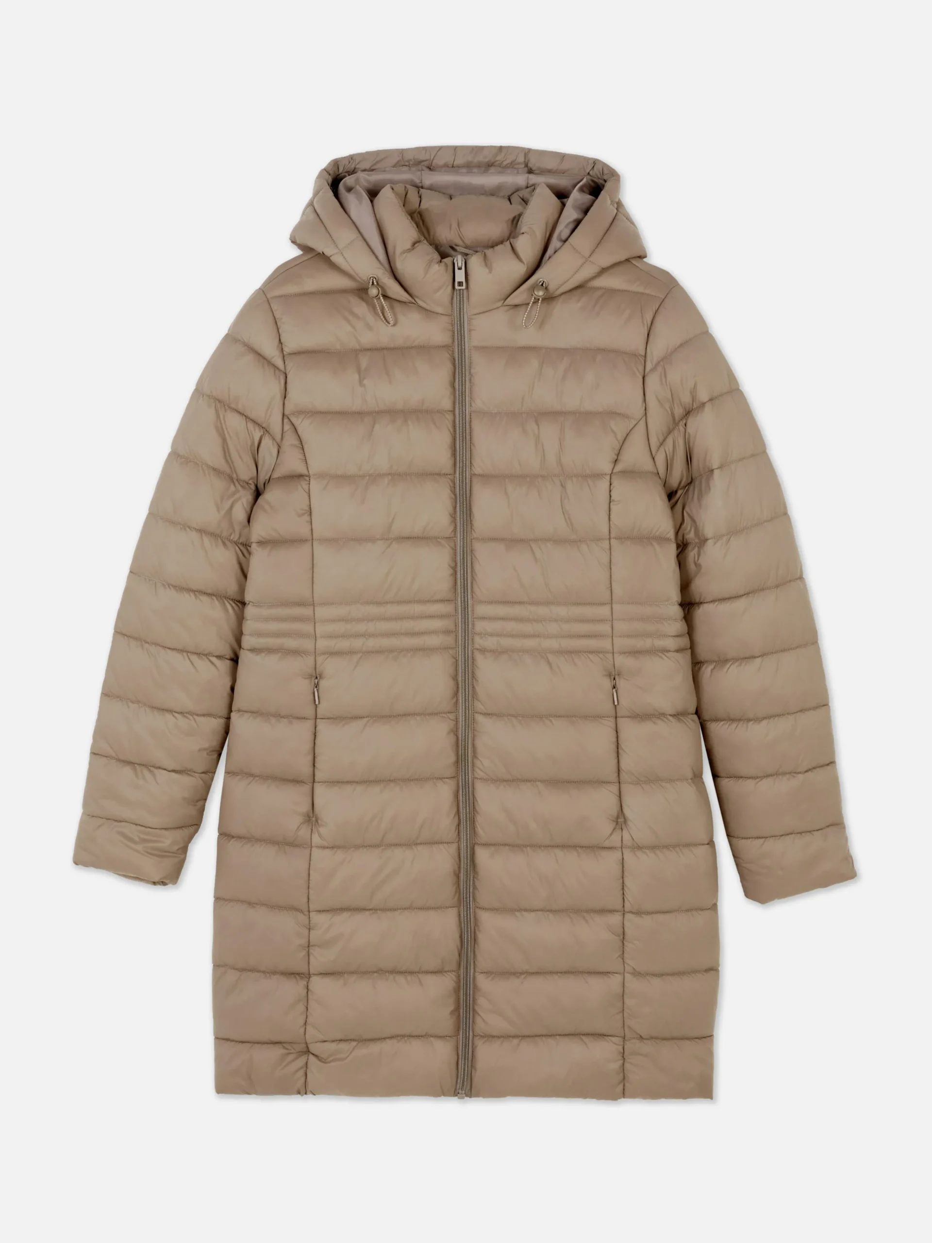 Super Light Longline Puffer Jacket|Primark Clearance