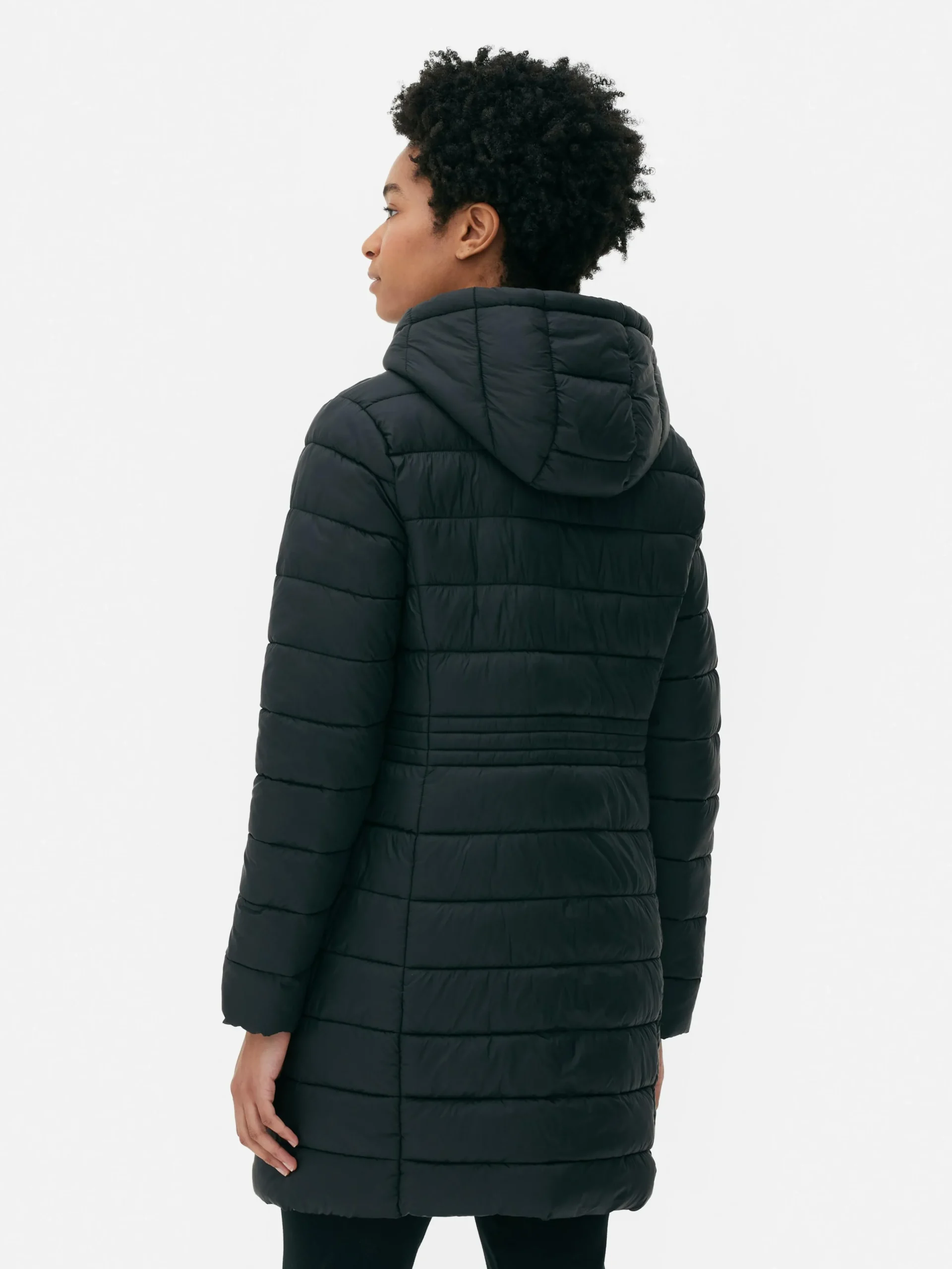 Super Light Longline Puffer Jacket|Primark Discount