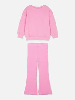 Sweatshirt And Flared Leggings Set|Primark Sale