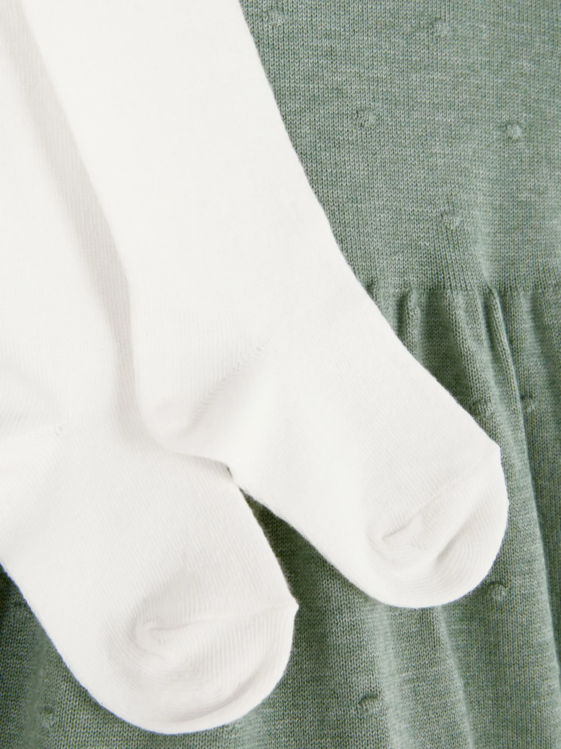 Swiss Dot Knit Dress And Tights Set|Primark Clearance