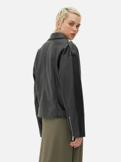 Textured Biker Jacket|Primark Hot