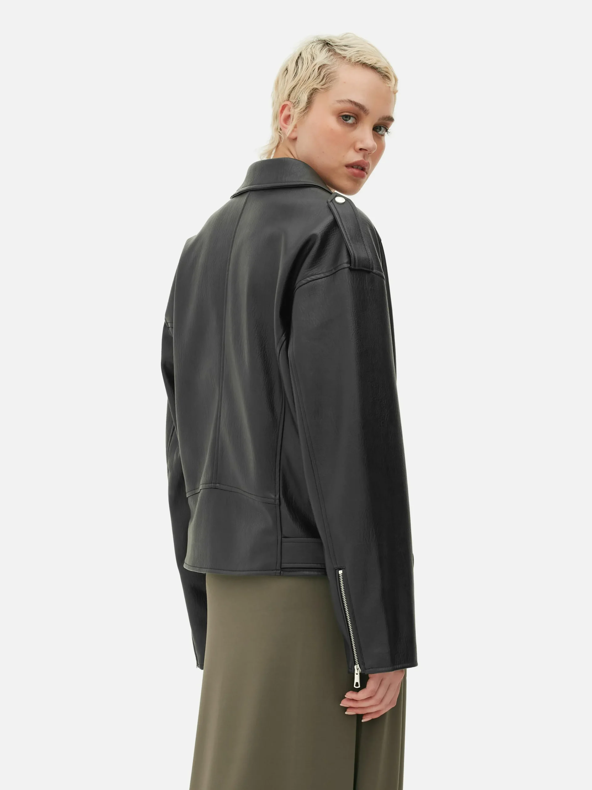 Textured Biker Jacket|Primark Hot