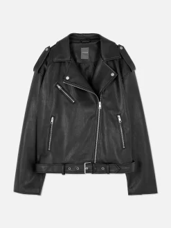 Textured Biker Jacket|Primark Hot