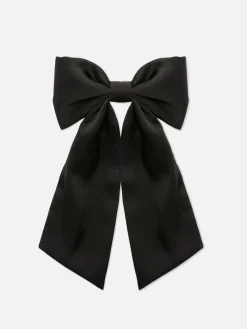 Textured Bow Hair Clip|Primark Clearance