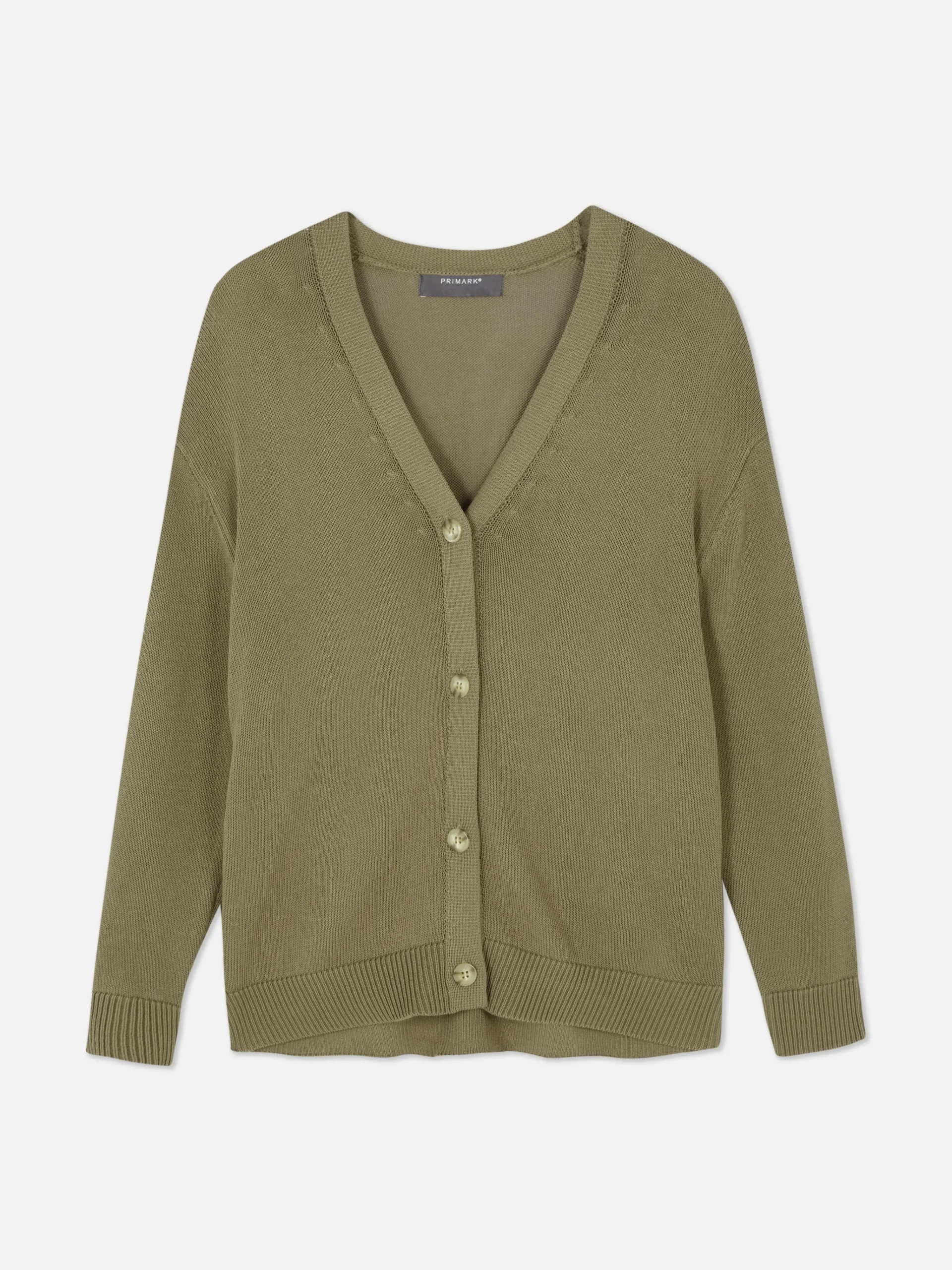 Textured Boyfriend Cardigan|Primark