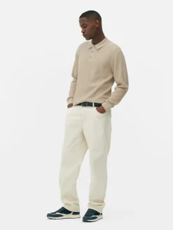 Textured Polo Sweater|Primark Discount