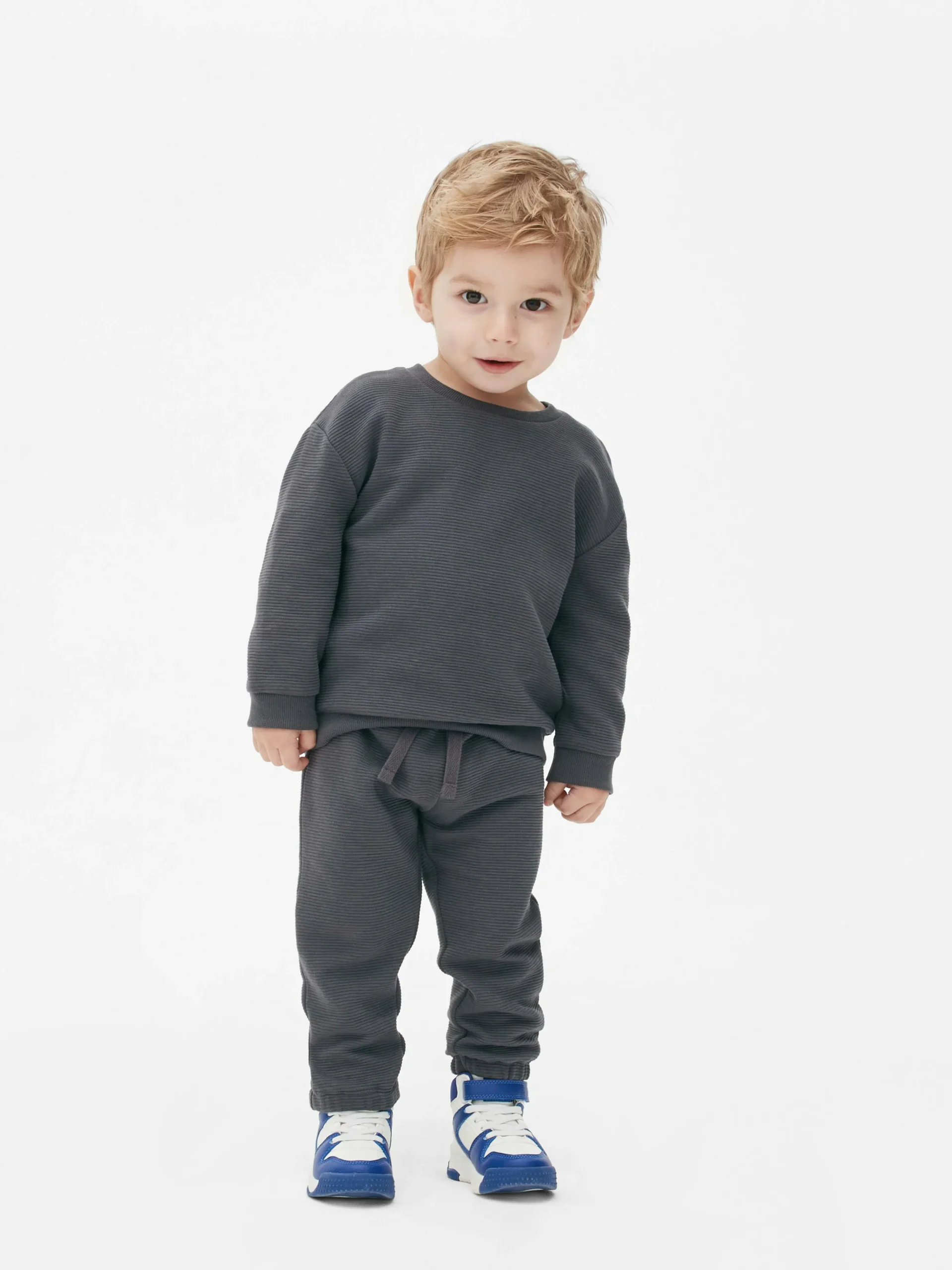 Textured Sweatshirt And Joggers Set|Primark Hot